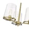Z-Lite Callista 9 Light Chandelier, Rubbed Brass & Clear 3032-9RB - alternate 5